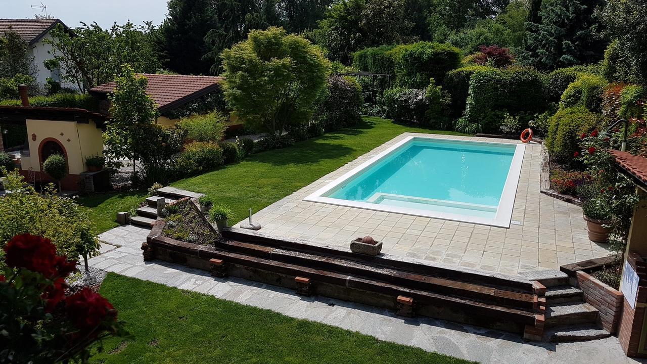 B&B La Cascina Di Monia E Mario Borgo Ticino ภายนอก รูปภาพ
